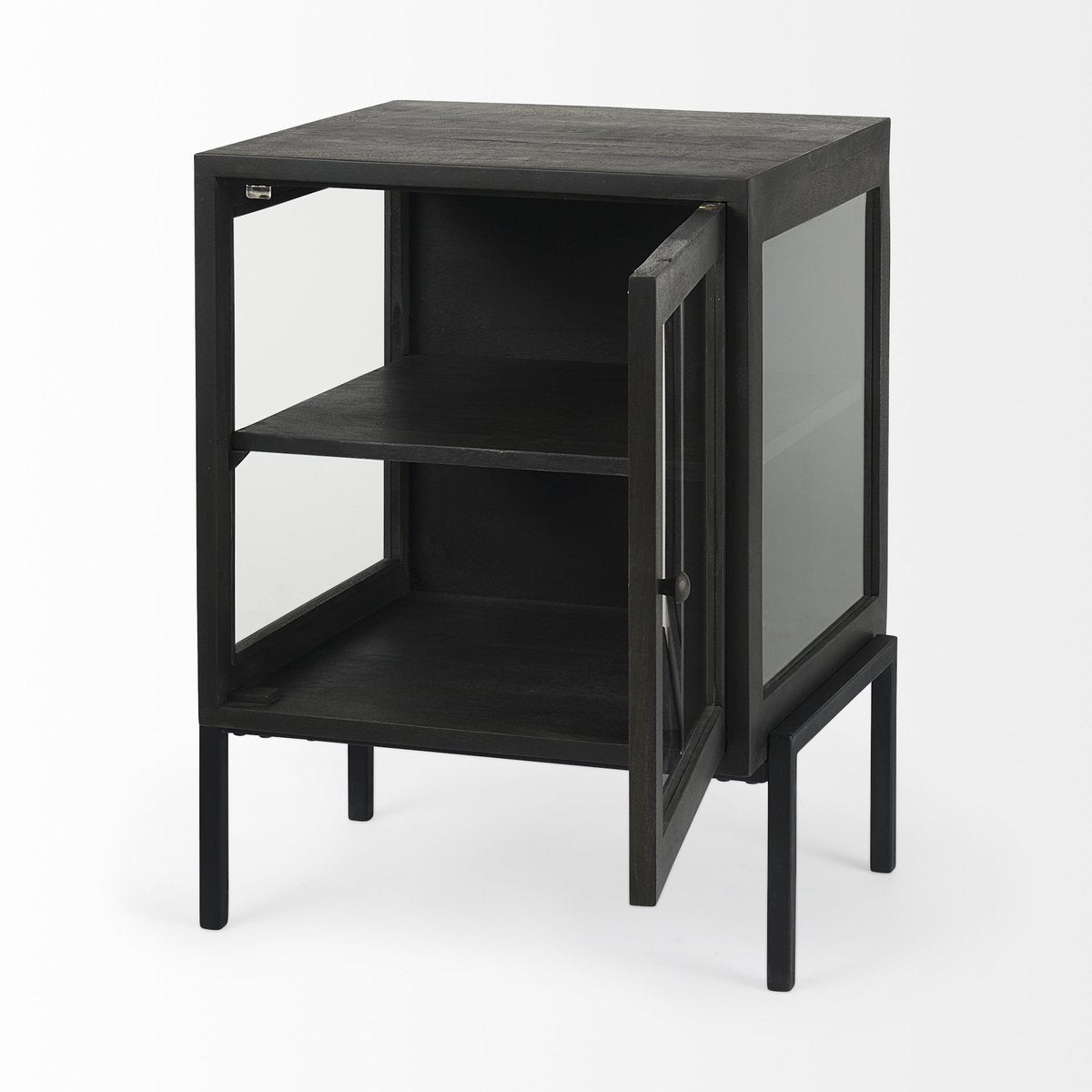 Mercana Arelius Wooden Rectangular Side Table