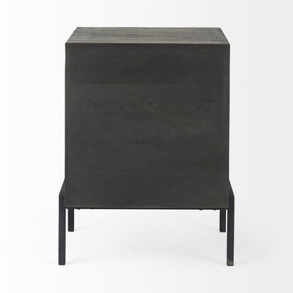Mercana Arelius Wooden Rectangular Side Table