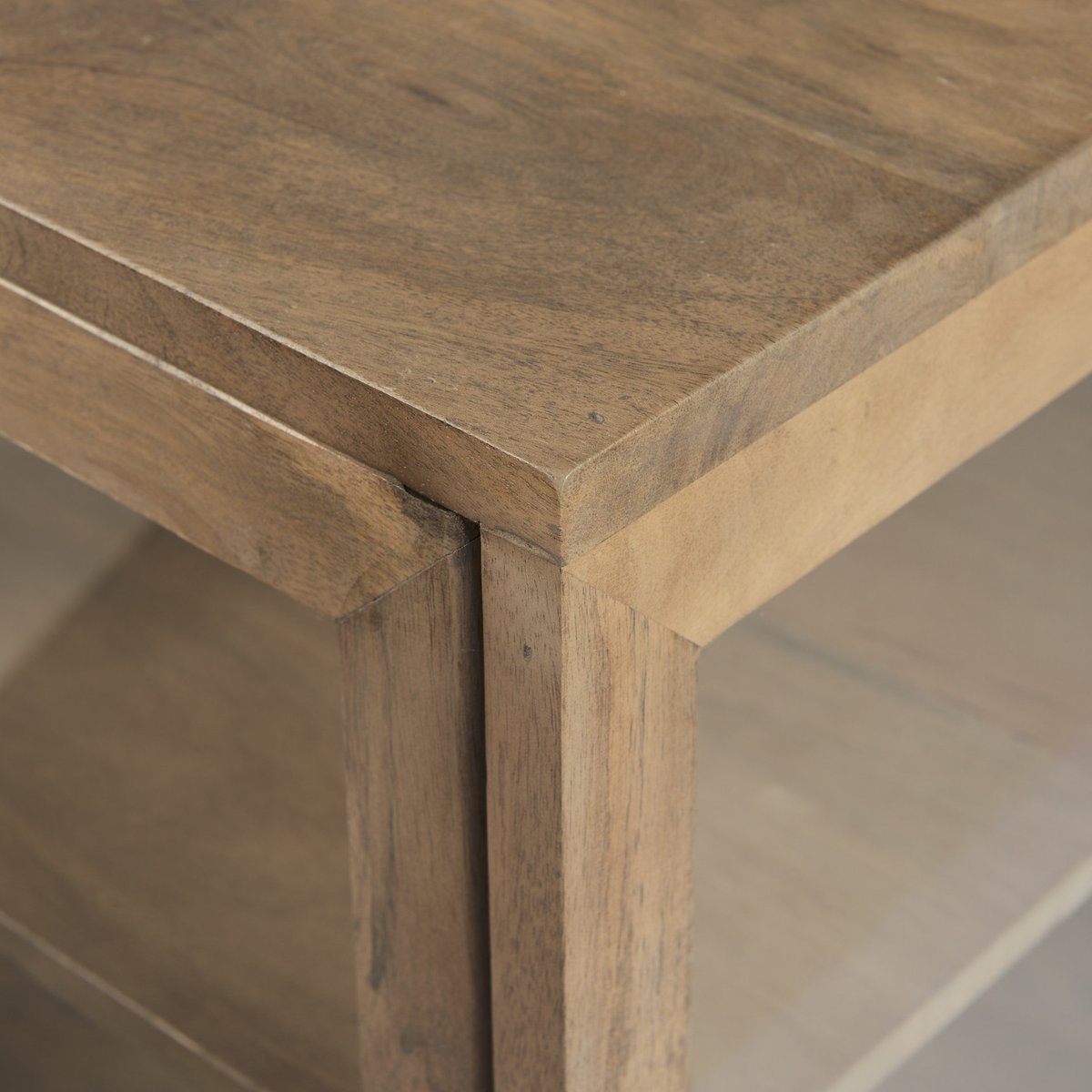 Mercana Arelius Wooden Rectangular Side Table