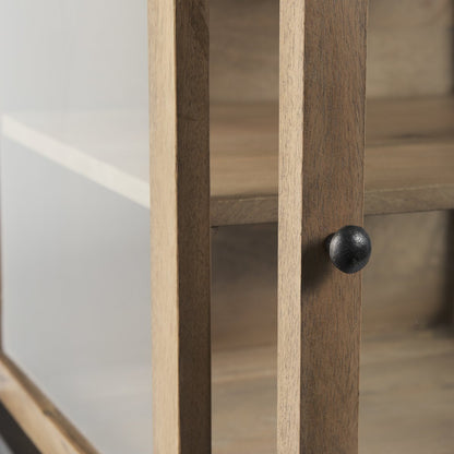Mercana Arelius Wooden Rectangular Side Table