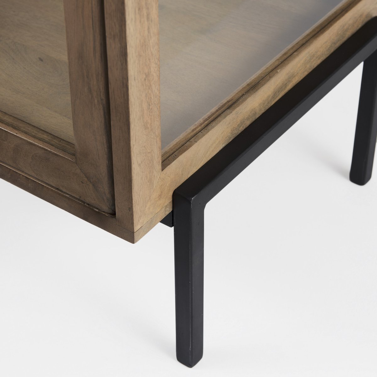 Mercana Arelius Wooden Rectangular Side Table