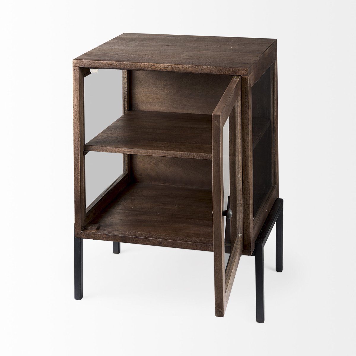 Mercana Arelius Wooden Rectangular Side Table