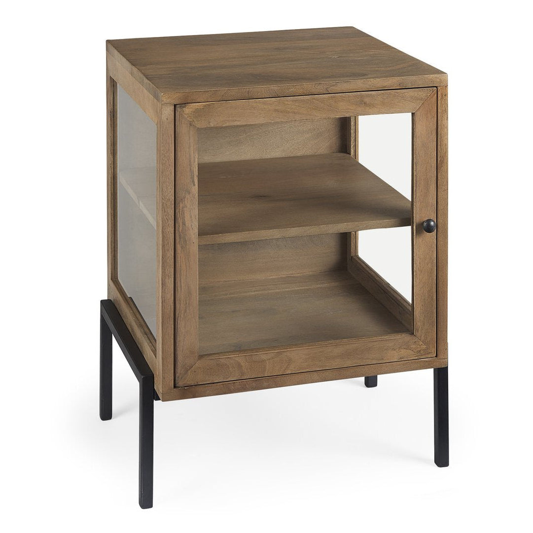 Mercana Arelius Wooden Rectangular Side Table