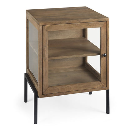 Mercana Arelius Wooden Rectangular Side Table