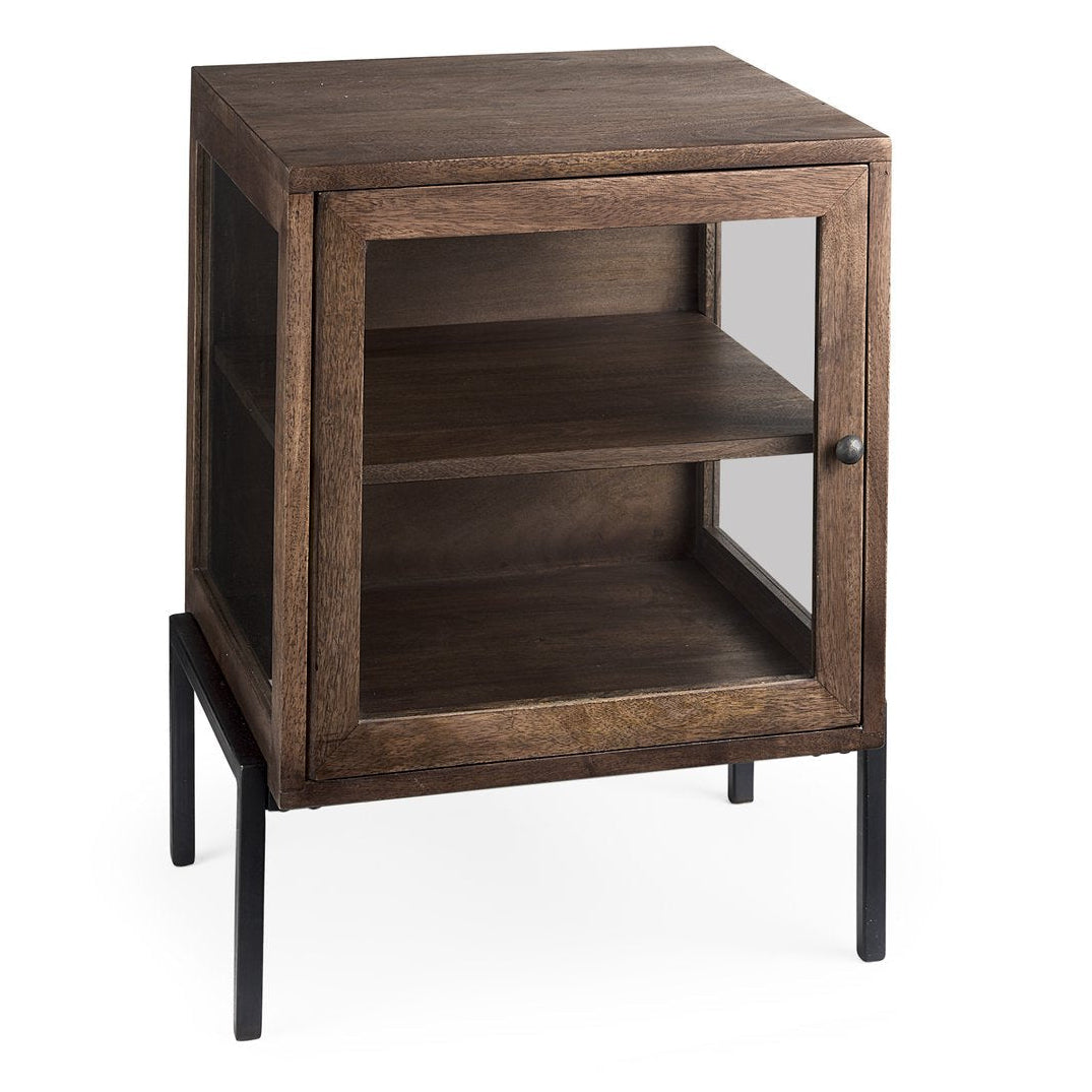 Mercana Arelius Wooden Rectangular Side Table
