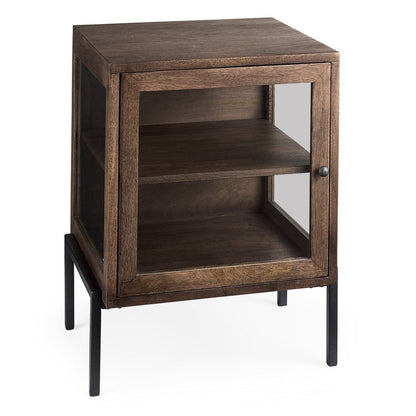 Mercana Arelius Wooden Rectangular Side Table