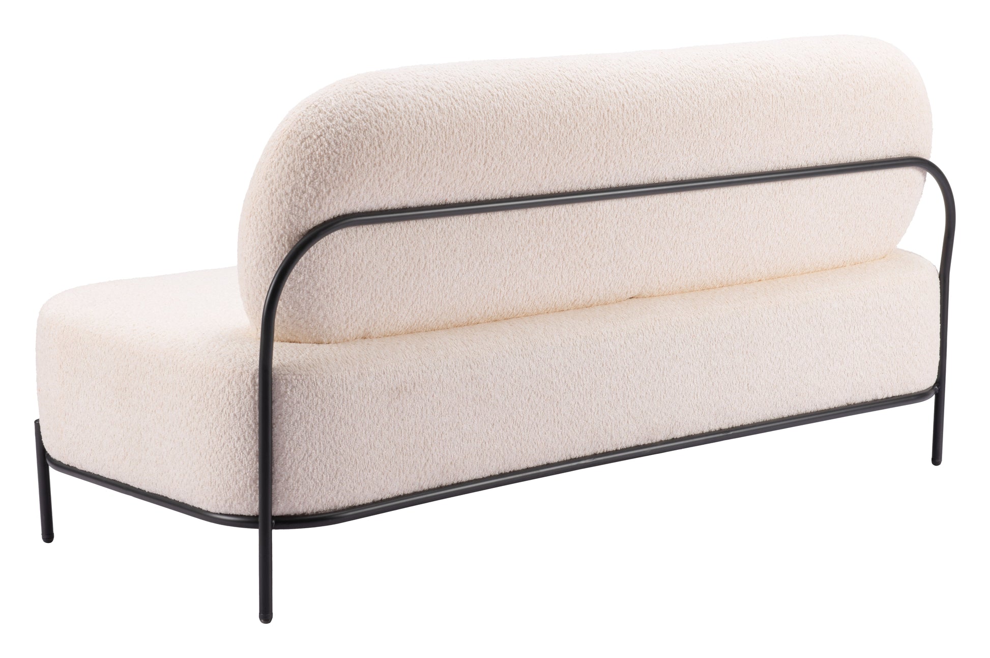 Arendal Sofa Vanilla-Sofas & Loveseats-Zuo Modern-LOOMLAN