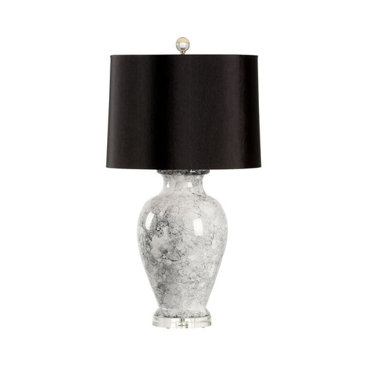 Wildwood Argento Italian Ceramic Made Table Lamp