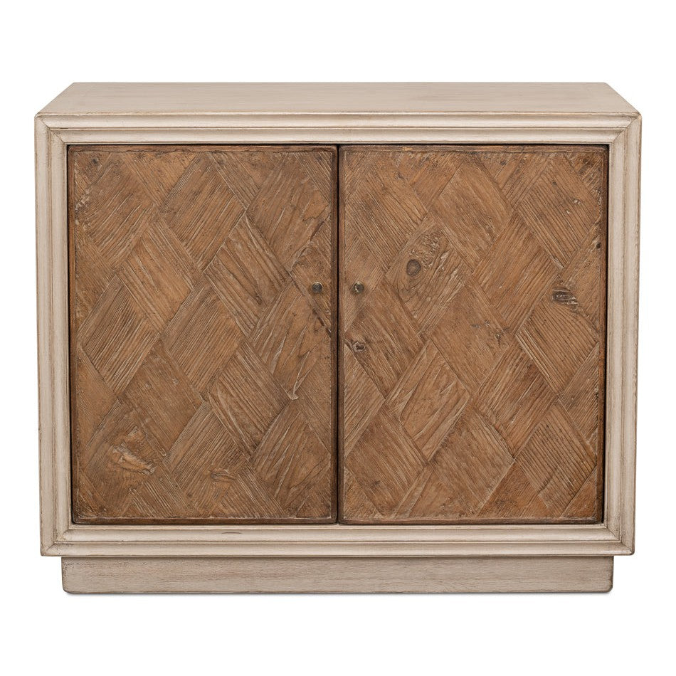 Argyle Sideboard 2 Doors Stone Grey-Sideboards-Sarreid-LOOMLAN