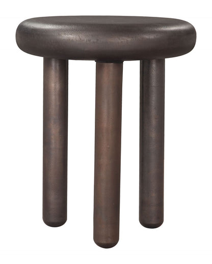 Zuo Modern Arian Aluminum Round Side Table