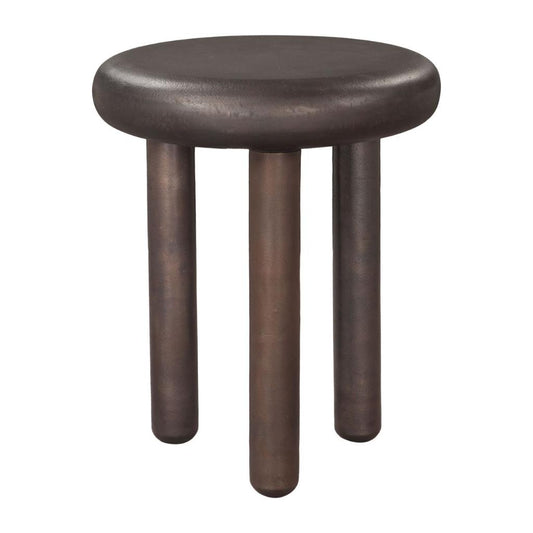 Zuo Modern Arian Aluminum Round Side Table