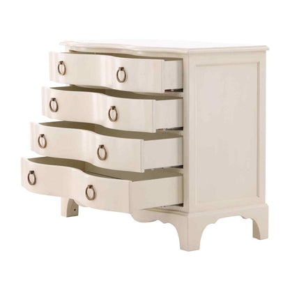 Ariel Four Drawers Wood Chest