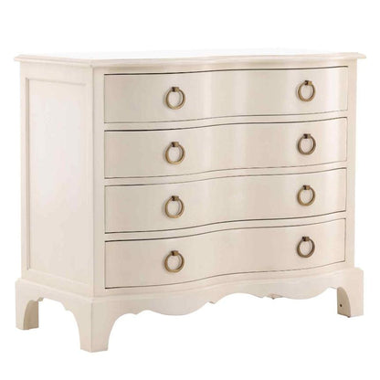 Ariel Four Drawers Wood Chest