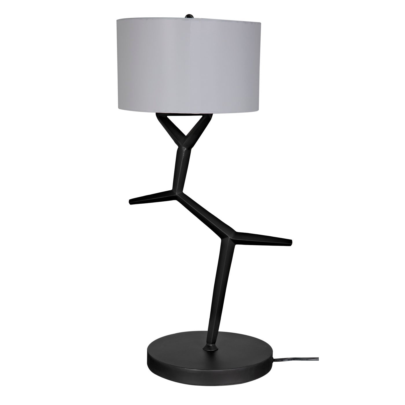 Arizona Lamp w/Shade-Table Lamps-Noir-Sideboards and Things