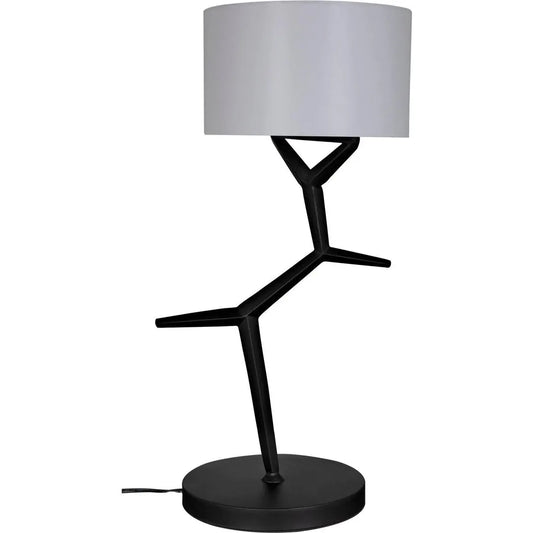 Noir Arizona Lamp w/Shade