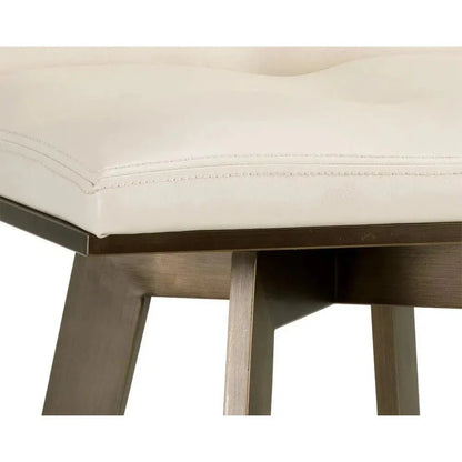 SUNPAN Arizona Leather Swivel Barstool