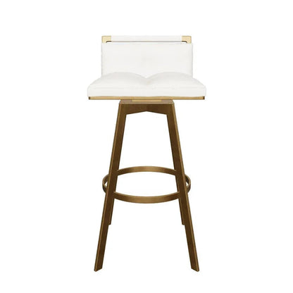 SUNPAN Arizona Leather Swivel Barstool