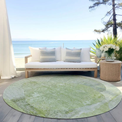 LOOMLAN Rugs Armalise Aloe Washable Indoor-Outdoor Rug