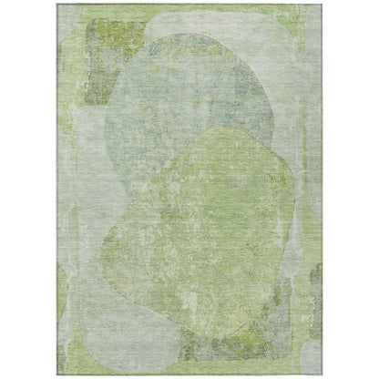 LOOMLAN Rugs Armalise Aloe Washable Indoor-Outdoor Rug