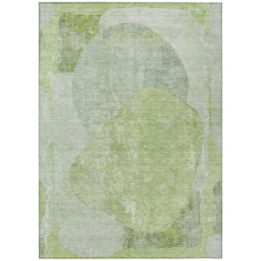 LOOMLAN Rugs Armalise Aloe Washable Indoor-Outdoor Rug