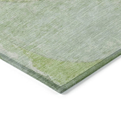 LOOMLAN Rugs Armalise Aloe Washable Indoor-Outdoor Rug