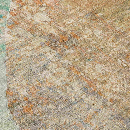 LOOMLAN Rugs Armalise Teal Washable Indoor-Outdoor Rug