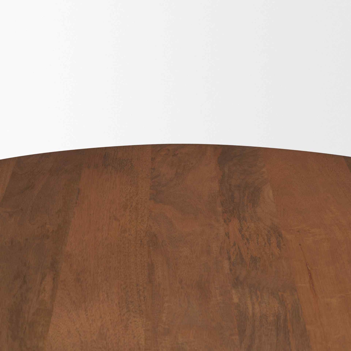 Arno Wooden Sculptural Round Coffee Table