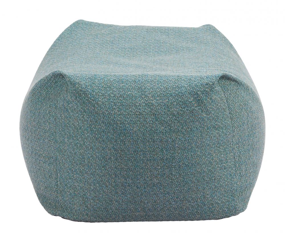 Zuo Modern Aroz Green Olefin Fabric Outdoor Ottoman