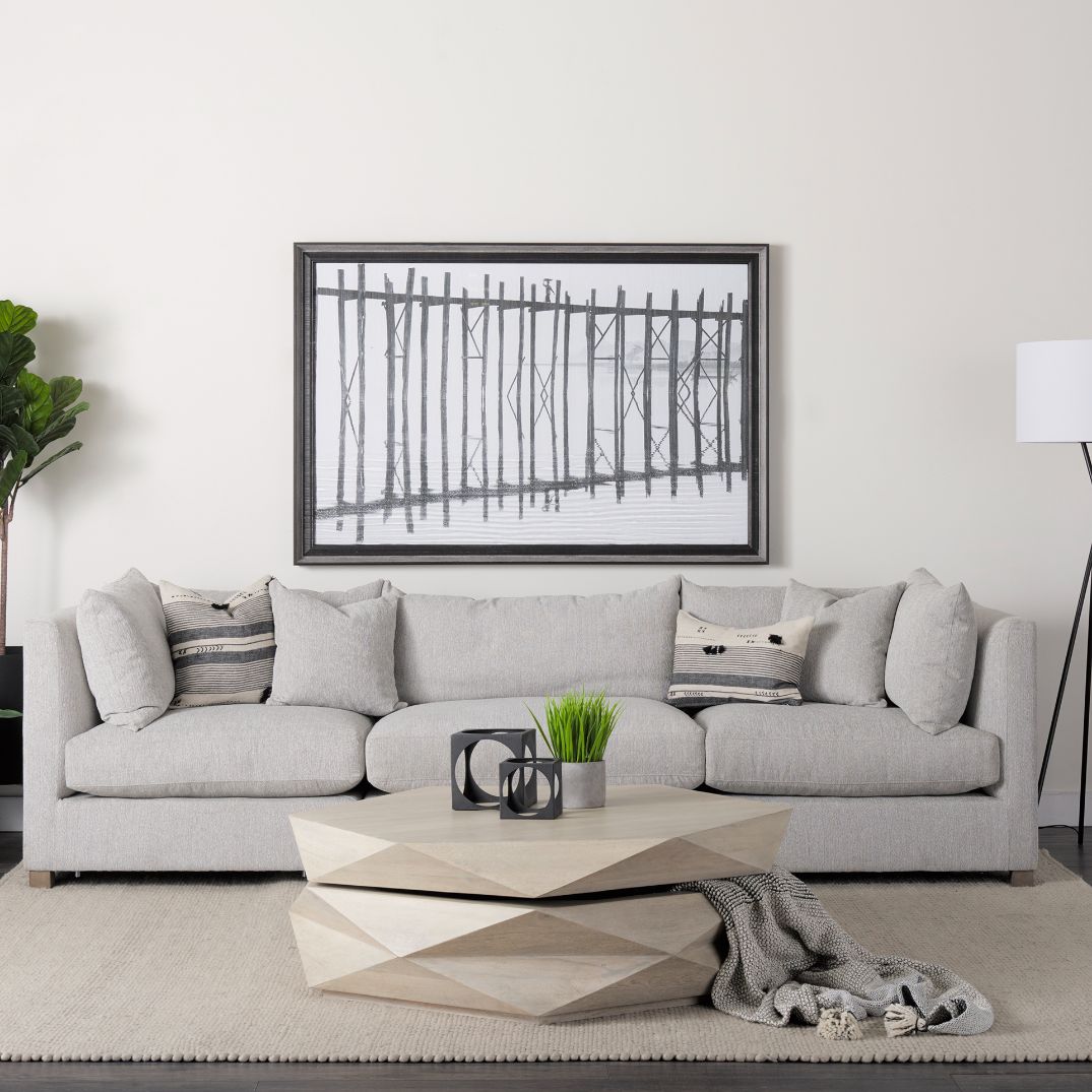 Mercana Arreto Hexagonal Storage Coffee Table