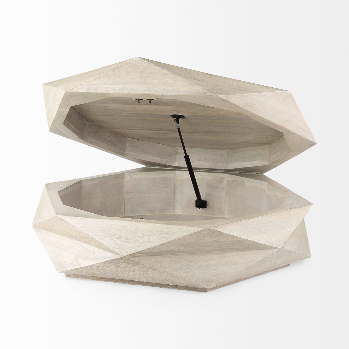 Mercana Arreto Hexagonal Storage Coffee Table