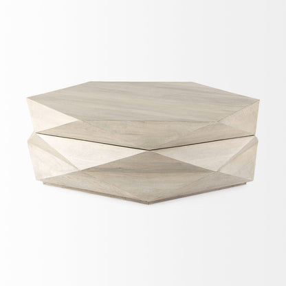 Mercana Arreto Hexagonal Storage Coffee Table