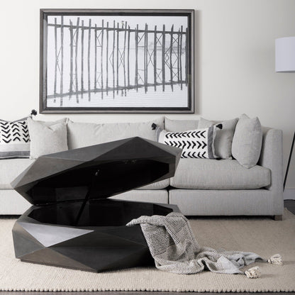 Mercana Arreto Hexagonal Storage Coffee Table