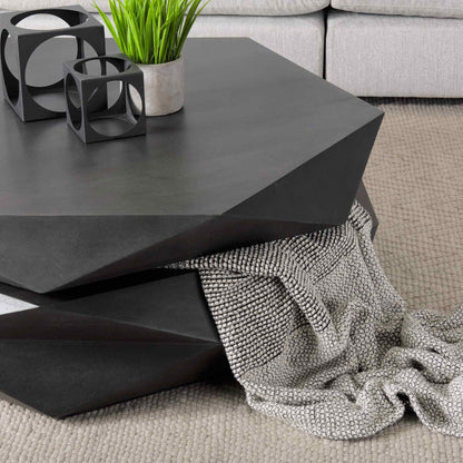 Mercana Arreto Hexagonal Storage Coffee Table