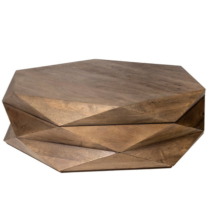 Mercana Arreto Hexagonal Storage Coffee Table