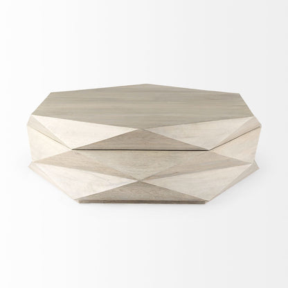Mercana Arreto Hexagonal Storage Coffee Table