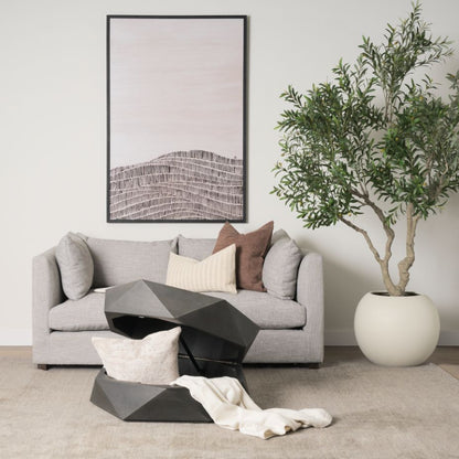 Mercana Arreto Wooden Hexagonal Coffee Table