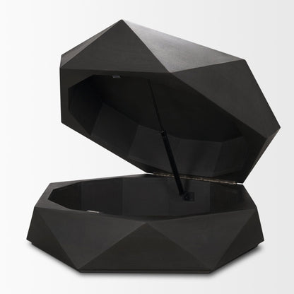Mercana Arreto Wooden Hexagonal Coffee Table