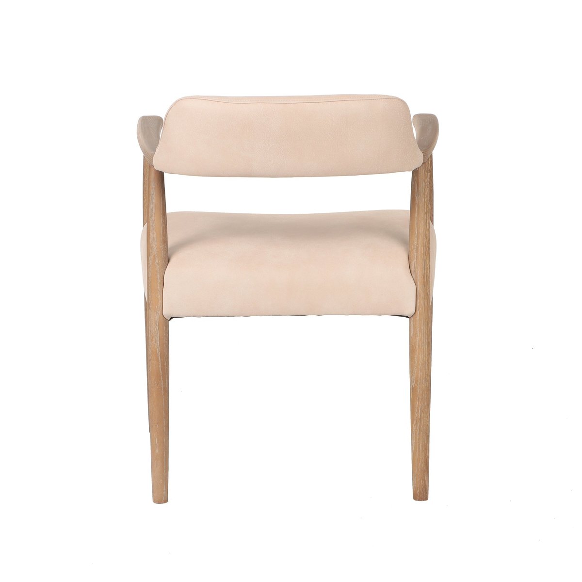 LH Home Artemis Top Grain Leather Dining Chair (Set of 2)