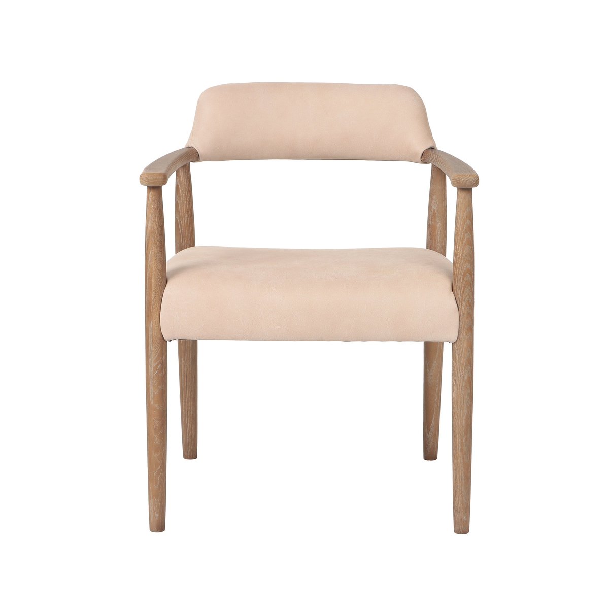 LH Home Artemis Top Grain Leather Dining Chair (Set of 2)