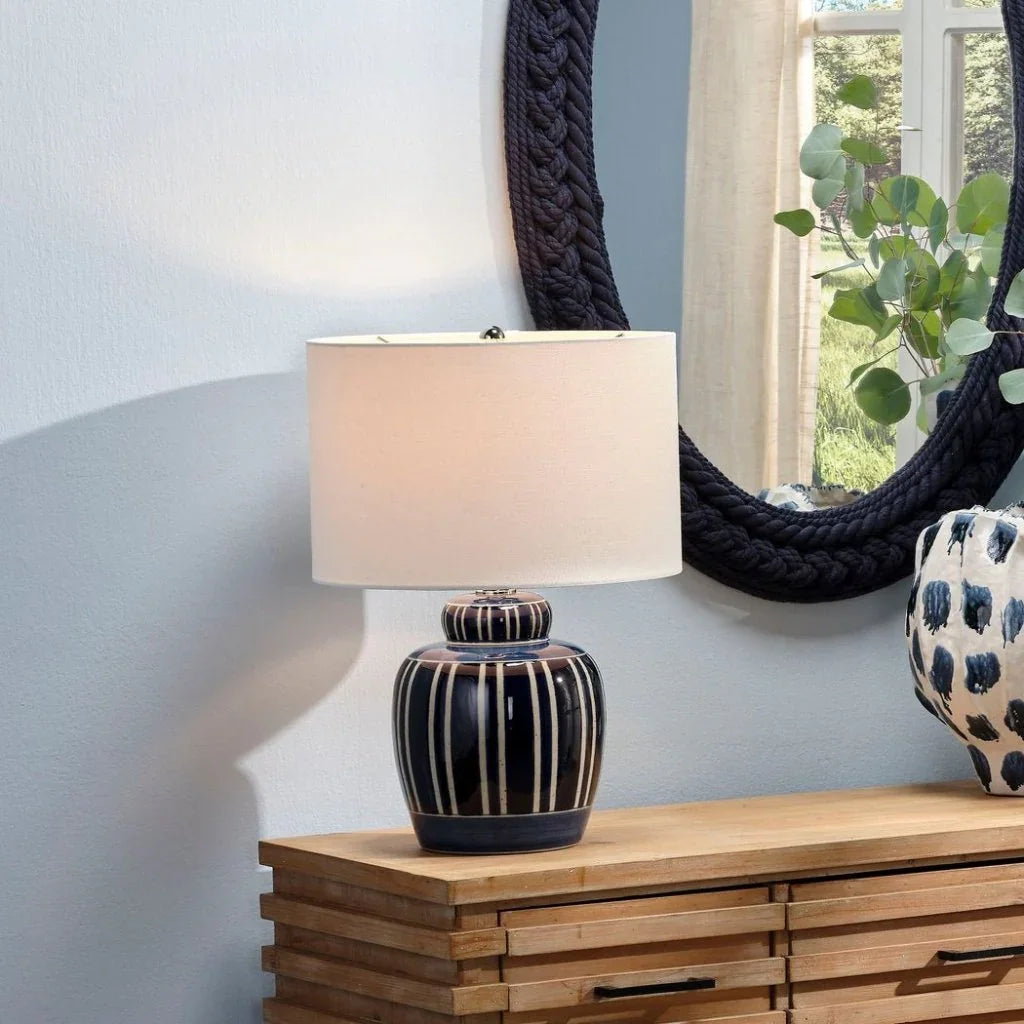 Jamie Young Arthur Ceramic Table Lamp
