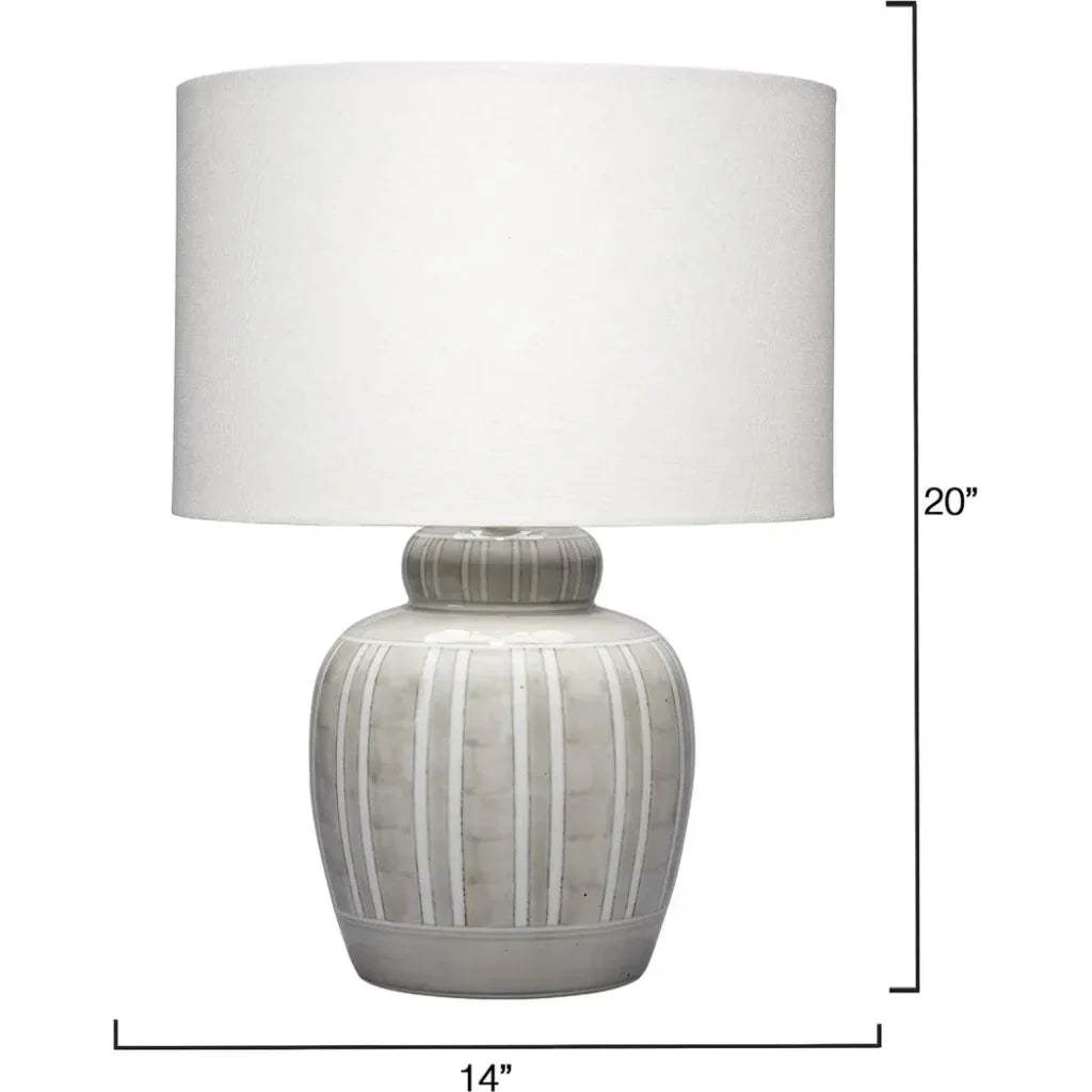 Jamie Young Arthur Ceramic Table Lamp