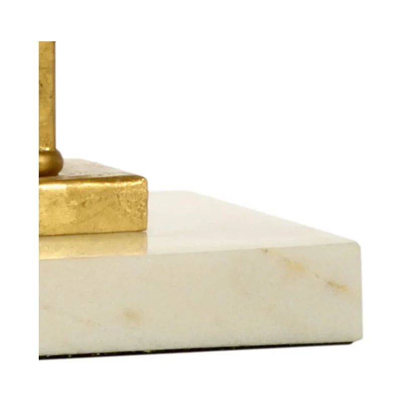Chelsea House Artistic Antique Design Marble Base Table Lamp
