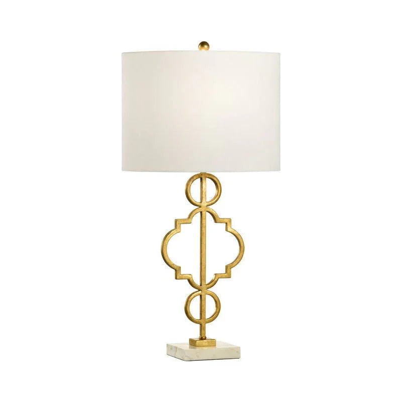 Chelsea House Artistic Antique Design Marble Base Table Lamp