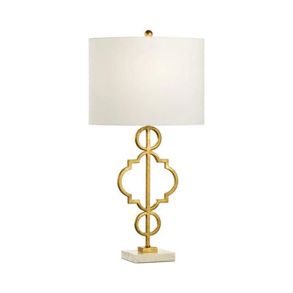 Chelsea House Artistic Antique Design Marble Base Table Lamp