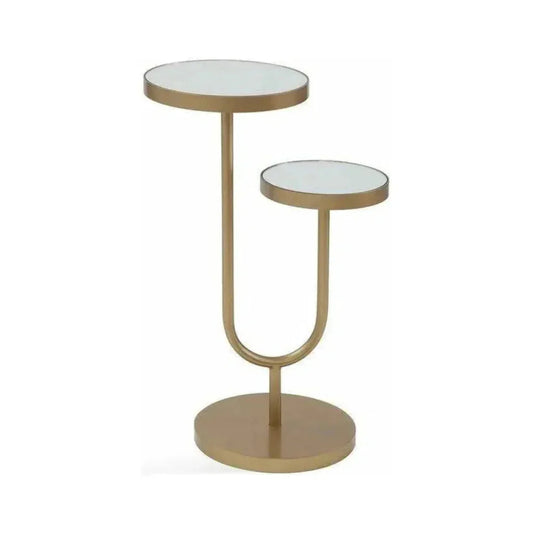 Artistry High - Low Scatter Round Accent Table - LOOMLAN - Bassett Mirror - Side Tables