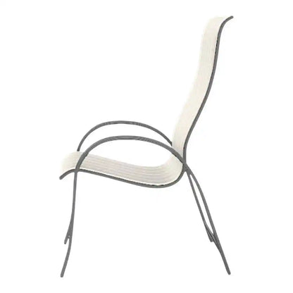 Telescope Aruba Sling Rectangular Outdoor Dining Set 5PC