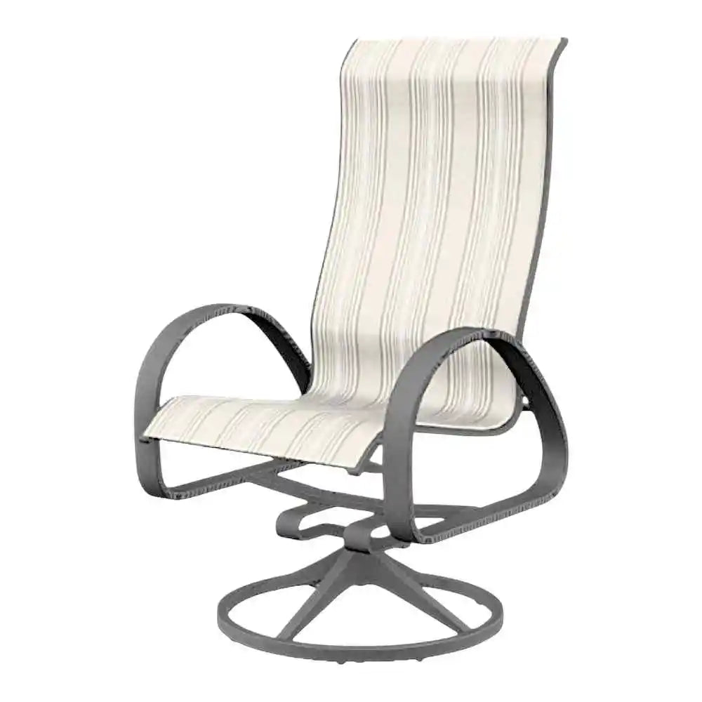 Telescope Aruba Sling Rectangular Outdoor Dining Set 7PC