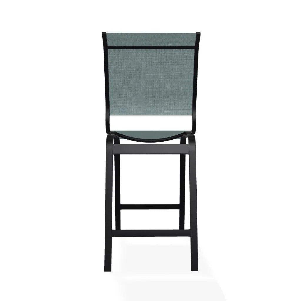 Telescope Aruba II Sling Balcony Height Armless Outdoor Chair