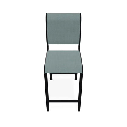 Telescope Aruba II Sling Balcony Height Armless Outdoor Chair