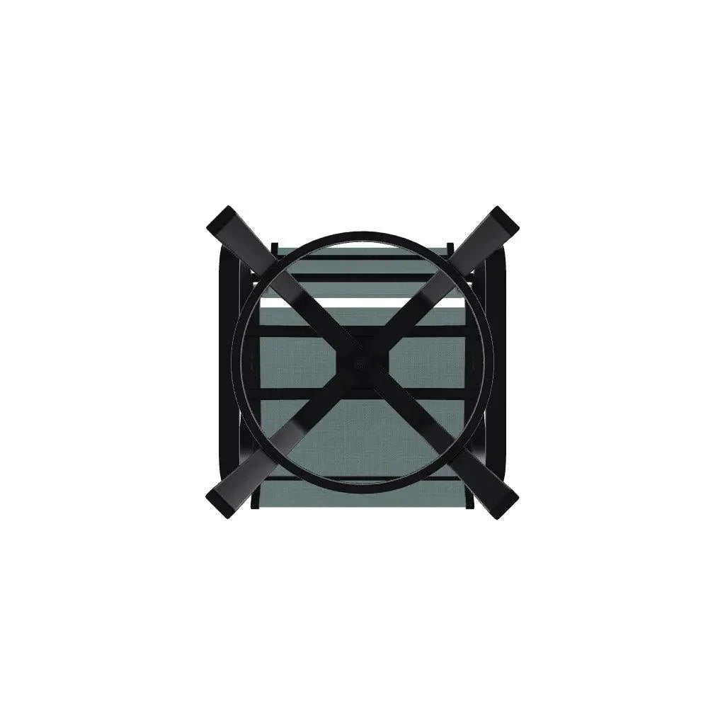 Telescope Aruba II Sling Balcony Height Swivel Outdoor Cafe Chair